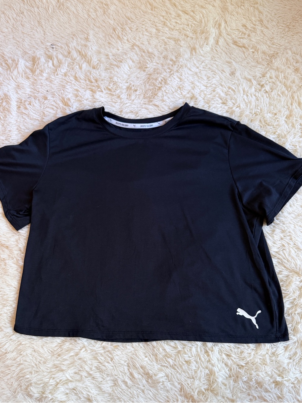 Puma Black Athletic Tee